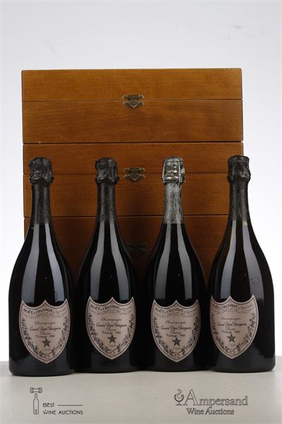 DOM PERIGNON ROSE 1986 - Moet et Chandon - 4 Bottles - Owc 1