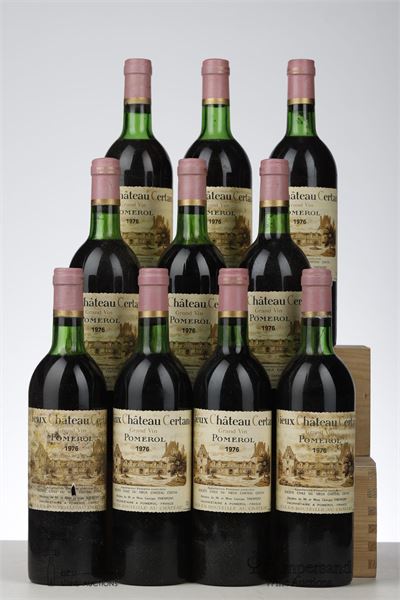 VIEUX CHATEAU CERTAN 1976 - Mc - 10 Bottles - Owc 12