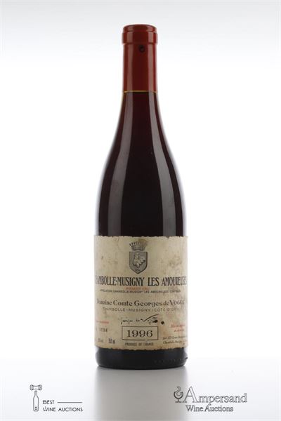 CHAMBOLLE MUSIGNY LES AMOUREUSES 1996 - Comte de Vogue - 1 Bottle