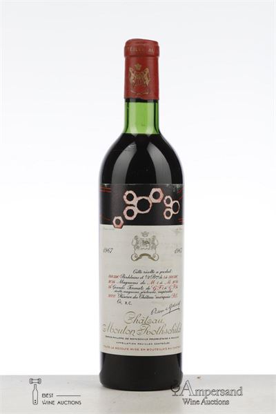 MOUTON ROTHSCHILD 1967 - Mc - 1 Bottle