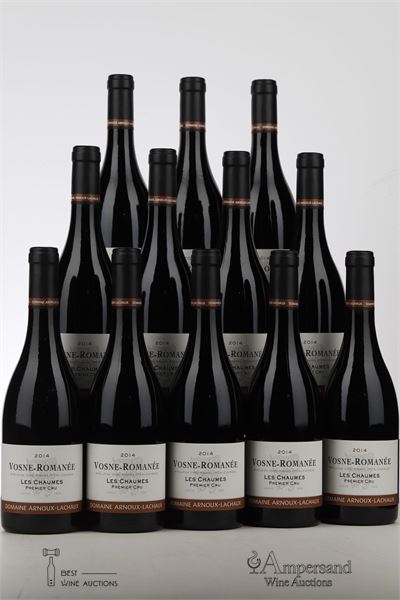 VOSNE ROMANEE LES CHAUMES 2014 - Arnoux Lachaux - 12 Bottles - Oc 12