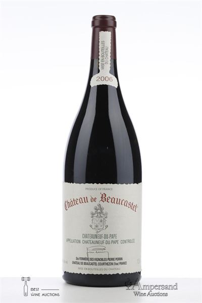CHATEAUNEUF DU PAPE BEAUCASTEL 2006 - Beaucastel - 1 Magnum