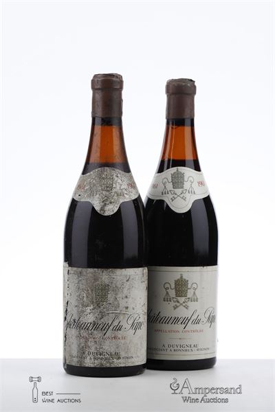 CHATEAUNEUF DU PAPE 1961 - A. Duvigneau - 2 Bottles