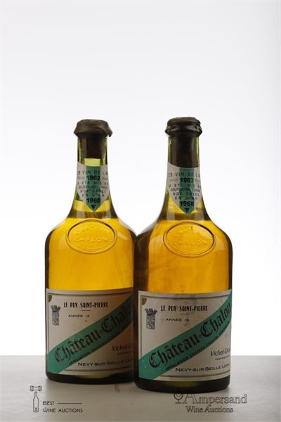 CHATEAU CHALON 1962 - Vichot Girod - 2 x 0,620Ltr