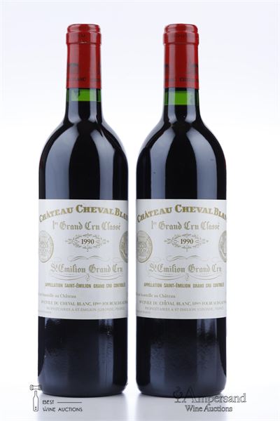 CHEVAL BLANC 1990 - Mc - 2 Bottles