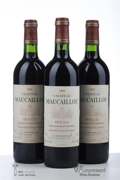 MAUCAILLOU 1998 - Mc - 3 Bottles