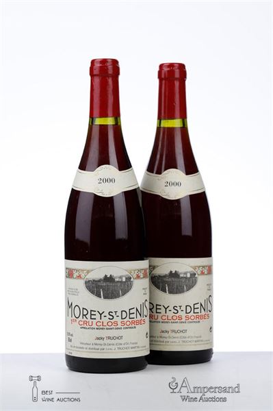 MOREY ST DENIS CLOS SORBES 2000 - Jacky Truchot - 2 Bottles
