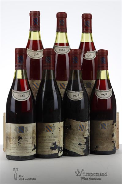 POMMARD CHARMOTS 1978 - Billard Gonnet - 7 Bottles