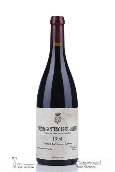 VOLNAY SANTENOTS DU MILIEU 1994 - Comtes Lafon - 3 Bottles