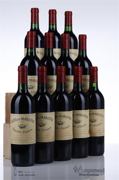 CLOS DU MARQUIS 1990 - 12 Bottles