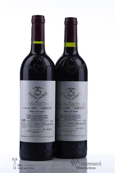 VEGA SICILIA UNICO 1991 - Vega Sicilia - 2 Bottles