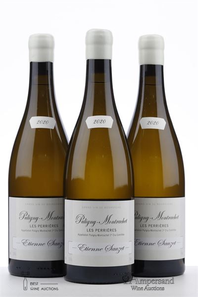 PULIGNY MONTRACHET LES PERRIERES 2020 - Etienne Sauzet - 3 Bottles