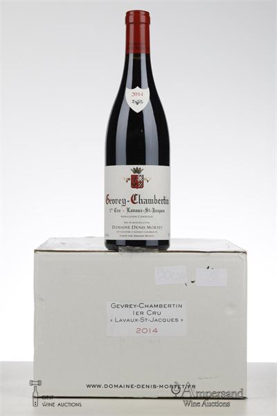 GEVREY CHAMBERTIN LAVAUX ST JACQUES 2014 - Denis Mortet - 6 Bottles - Oc 6