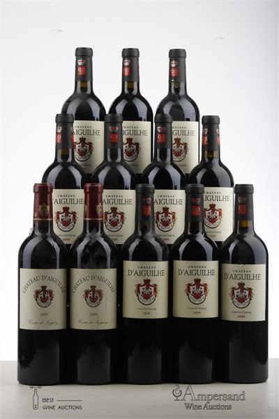 D'AIGUILHE 2*2005 + 7*2009 + 3*2006   - Mc - 12 Bottles
