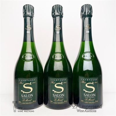 SALON LE MESNIL BRUT BLANC DE BLANCS 1999 - Salon - 3 Bottles