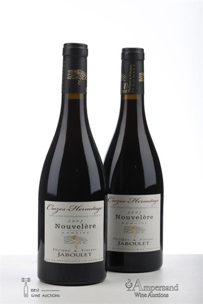 CROZES HERMITAGE NOUVELERE 2007 - Philippe et Vincent Jaboulet - 2 Bottles