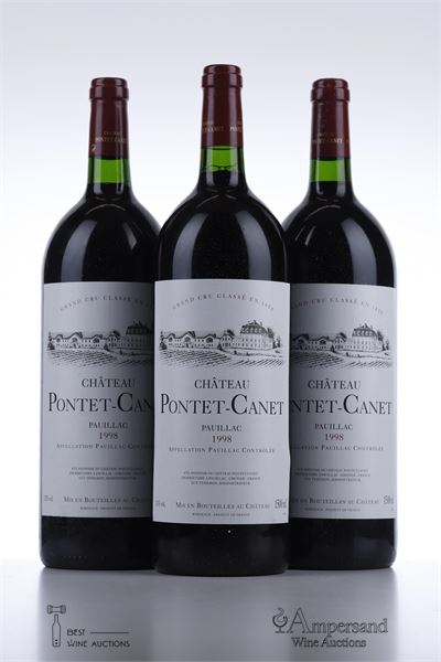 PONTET CANET 1998 - 3 Magnums - Owc 3