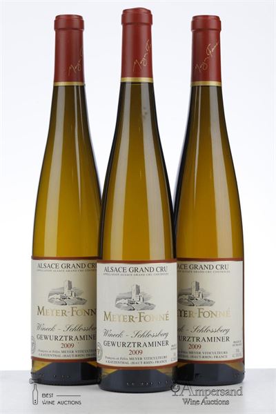 GEWURZTRAMINER WINECK SCHLOSSBERG 2009 - Meyer Fonne - 3 Bottles
