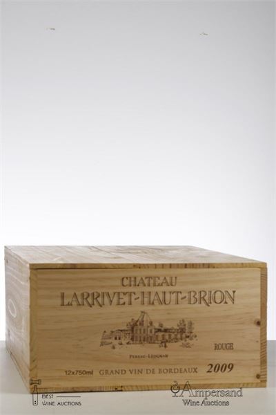 LARRIVET HAUT BRION 2009 - Mc - 12 Bottles - Owc 12
