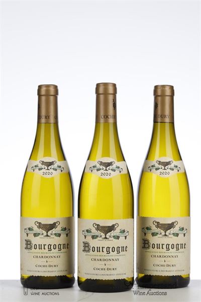 BOURGOGNE CHARDONNAY 2020 - Coche Dury - 3 Bottles