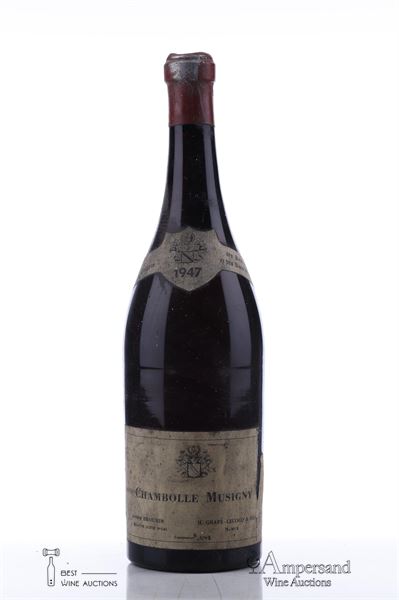 CHAMBOLLE MUSIGNY 1947 - Joseph Drouhin mise Grafe Lecocq - 1 Bottle