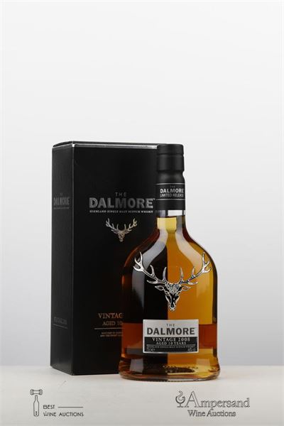 THE DALMORE AGED 10 Y SINGLE MALT 2008 - Dalmore - 46,0 ABV - American white oak and madeira wine casks - 1 Bottle - Oc 1