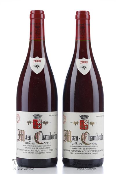 MAZY CHAMBERTIN 2008 - Armand Rousseau - 2 Bottles