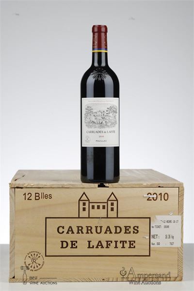 CARRUADES DE LAFITE ROTHSCHILD 2010 - Mc - 10 Bottles - Owc 12