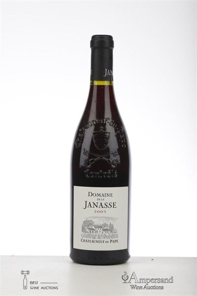 CHATEAUNEUF DU PAPE DOMAINE DE LA JANASSE 2005 - Aime Sabon - 1 Bottle