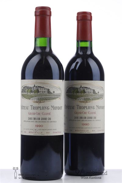 TROPLONG MONDOT 1990 - Mc - 2 Bottles