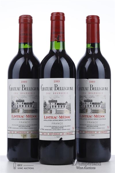 BELLEGRAVE 1989 - Mc - 3 Bottles