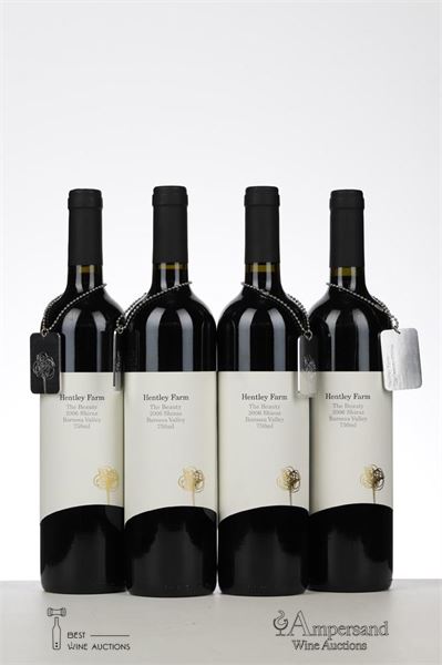 THE BEAUTY SHIRAZ 2006 - Hently Farm - 4 Bottles