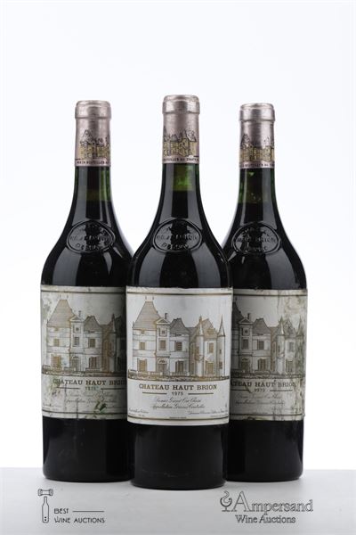 HAUT BRION 1975 - Mc - 3 Bottles