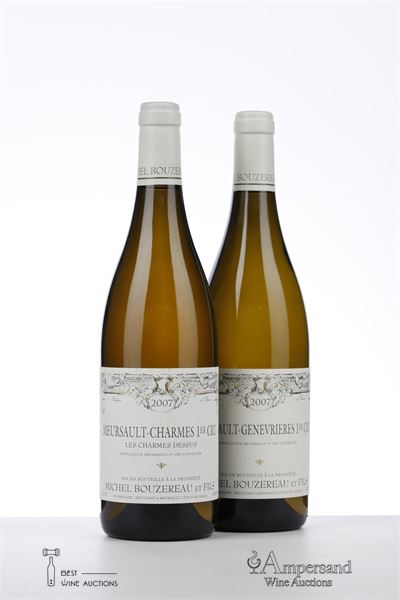 MEURSAULT GENEVRIERES 2007 - Michel Bouzereau - 2 Bottles