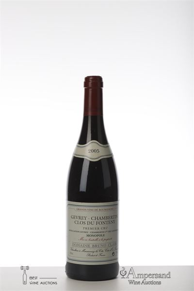 GEVREY CHAMBERTIN CLOS DU FONTENY 2005 - Bruno Clair - 1 Bottle