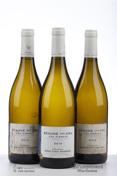 BEAUNE BLANC LES AIGROTS 2016 - Sebastien Magnien - 3 Bottles