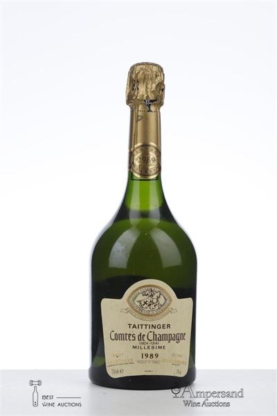 TAITTINGER COMTES DE CHAMPAGNE BLANC DE BLANCS 1989 - Taittinger - 1 Bottle
