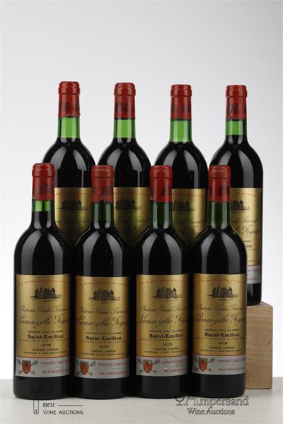 GRAND BARRAIL LAMARZELLE FIGEAC 1975 - Mc - 8 Bottles