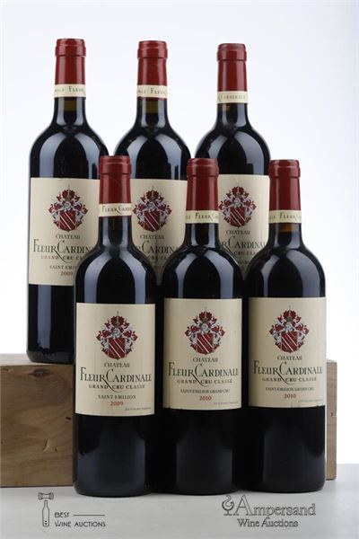 FLEUR CARDINALE 3*2009 + 3*2010 - Mc - 6 Bottles
