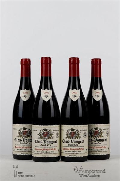 CLOS VOUGEOT 2000 - Francois Gerbet - 4 Bottles