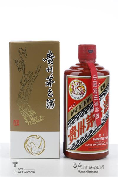 MOUTAI FLYING FAIRY RED EDITION 2017 - Kweichow - 1 x 0,500 Ltr - Oc 1