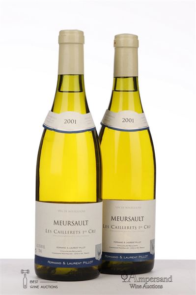 MEURSAULT LES CAILLERETS 2001 - Fernand et Laurent Pillot - 2 Bottles