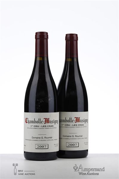 CHAMBOLLE MUSIGNY LES CRAS 2007 - Georges Roumier - 2 Bottles