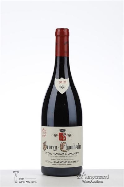 GEVREY CHAMBERTIN LAVAUX ST JACQUES 2018 - Armand Rousseau - 1 Bottle