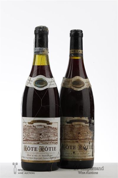 COTE ROTIE LA MOULINE 1983 - Guigal - 2 Bottles