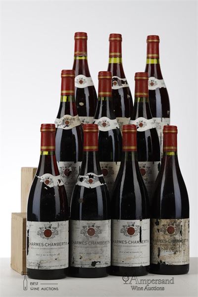 CHARMES CHAMBERTIN 1988 - L'Heritier Giuyot - 10 Bottles