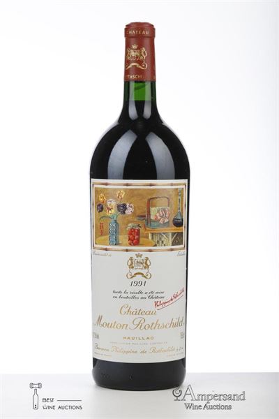 MOUTON ROTHSCHILD 1991 - Mc - 1 Magnum