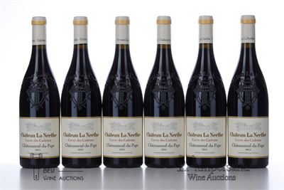 CHATEAUNEUF DU PAPE CUVEE DES CADETTES Chateau La Nerthe 2015 - 12 Bottles in Owc 12