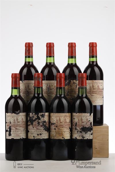 COS D'ESTOURNEL 1974 - Mc - 8 Bottles