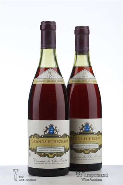 GRANDS ECHEZEAUX DU CLOS FRANTIN 1971 - Clos Frantin - 2 Bottles